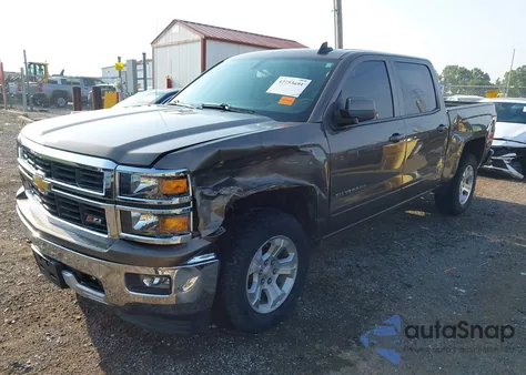 2015 Chevrolet Silverado 1500 2Lt from USA, damaged, VIN 3GCUKREC4FG160244